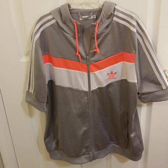short sleeve track jacket